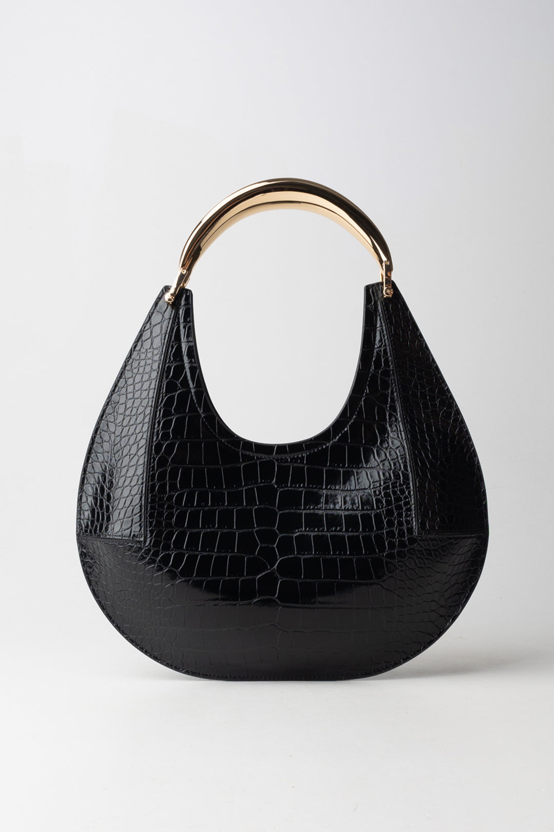 Elisabetta Franchi Borsa Media Hobo con Manico Gioiello BS28A56E2 NERO
