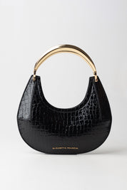 Elisabetta Franchi Borsa Piccola Hobo con Manico Gioiello BS29A56E2