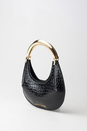 Elisabetta Franchi Borsa Piccola Hobo con Manico Gioiello BS29A56E2