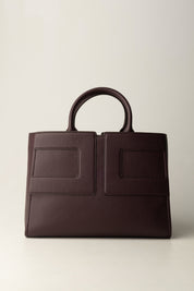 Elisabetta Franchi Borsa Tote Grande con Logo BS34A56E2 MERLOT