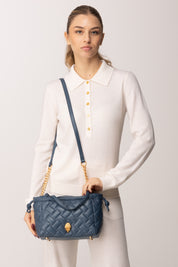 Kurt Geiger Borsa Tote String Piccola In Pelle Liscia 4376389109 BLUE OTHER