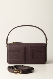 Elisabetta Franchi Borsa a Mano Piccola con Maxi Logo BS55A56E2 MERLOT