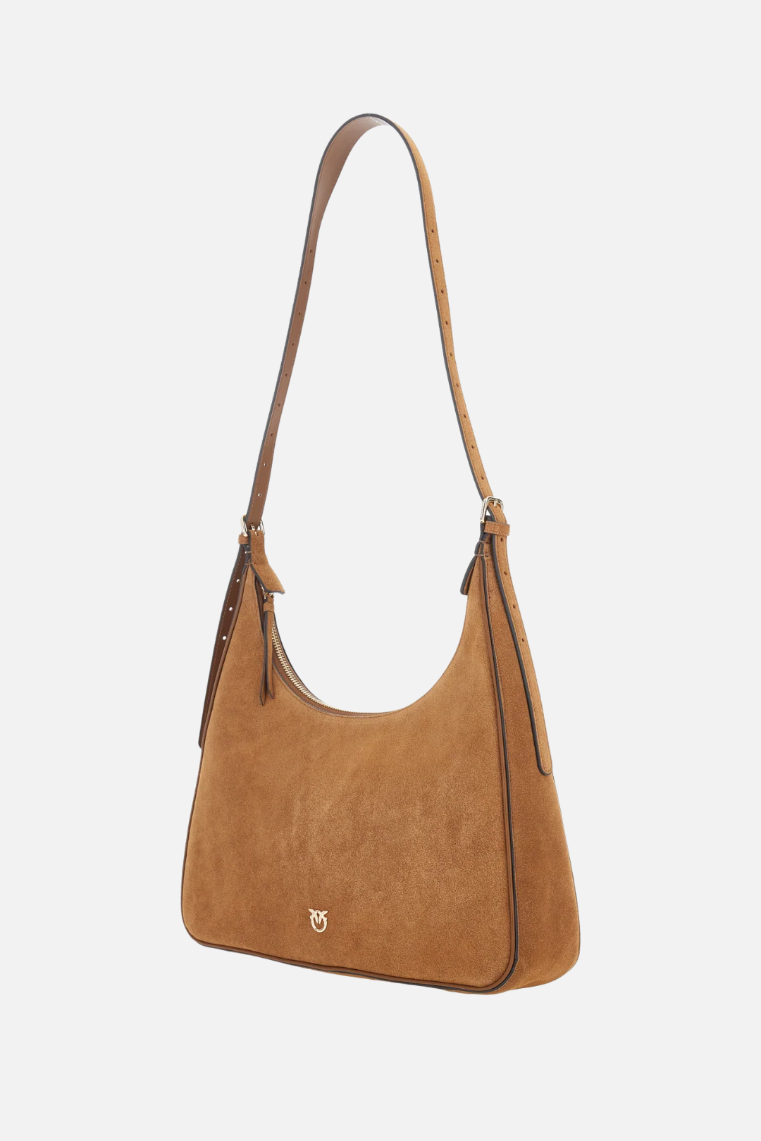 Pinko Borsa a Spalla In Pelle Scamosciata 106167 A0F6 L17Y