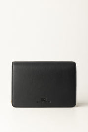 Elisabetta Franchi Borsa a Tracolla con Catena Groumette BS39A56E2 NERO