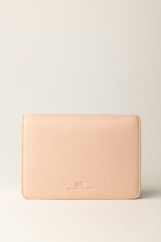 Elisabetta Franchi Borsa a Tracolla con Catena Groumette BS39A56E2 NUDE