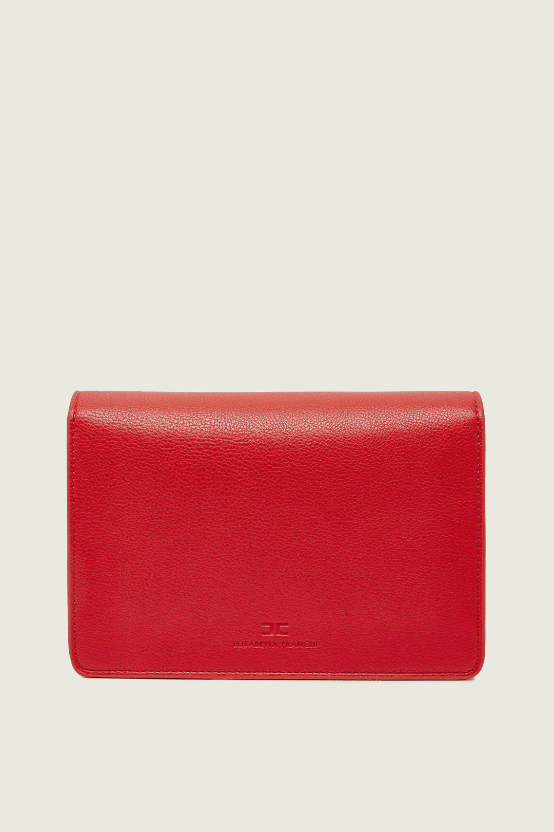 Elisabetta Franchi Borsa a tracolla con catena con logo BS39A61E2 LACCA