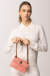 Kurt Geiger Borsa a tracolla mini kensington comb 4372857109 PINK COMB