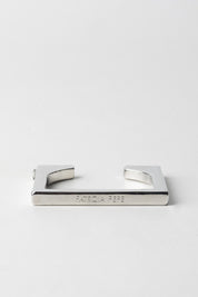 Patrizia Pepe Bracciale Rigido con Logo Inciso 8J1742 M070 SHINY SILVER