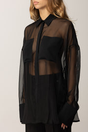 Aniye By Camicia Ivette con Trasparenze 181362 BLACK