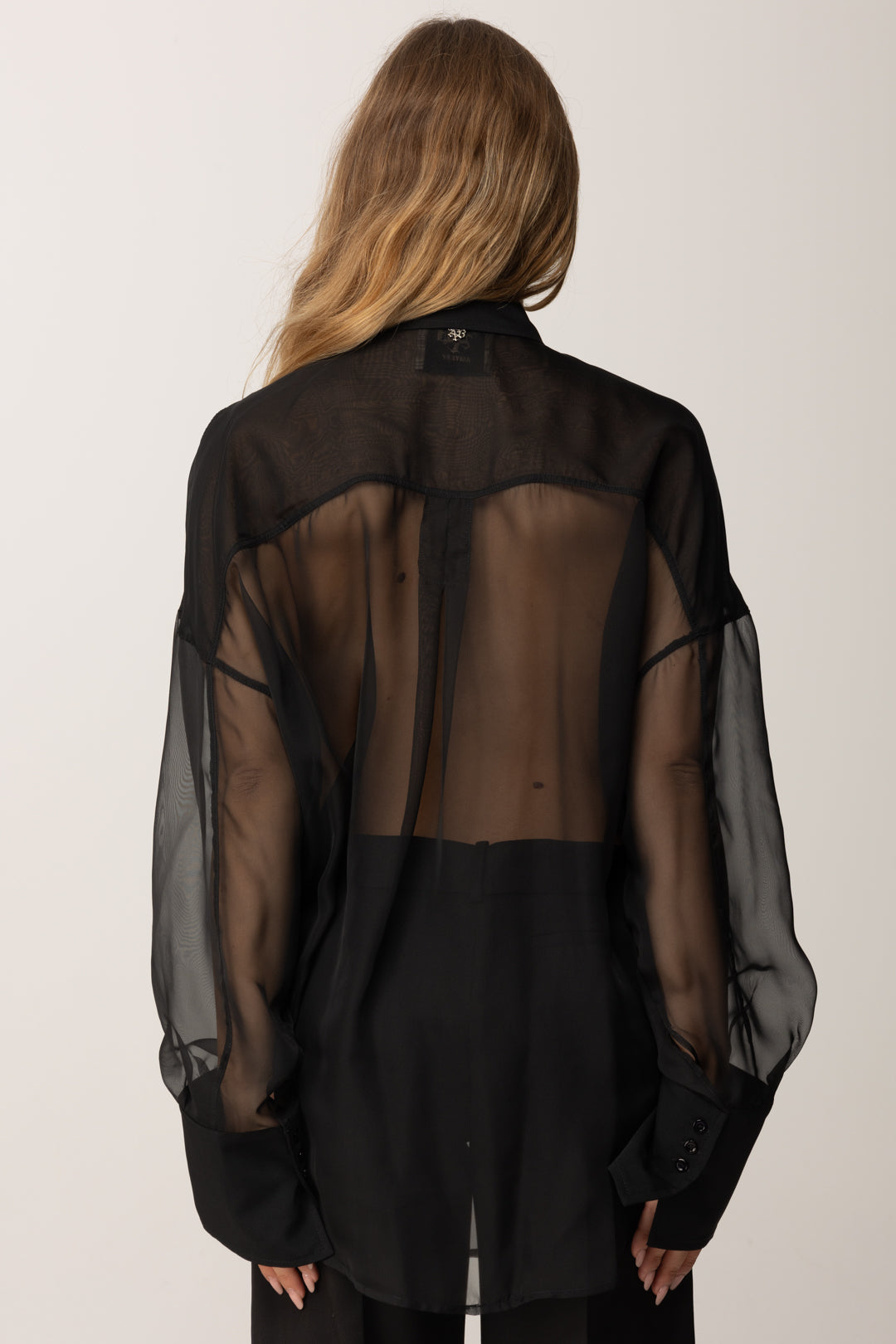 Aniye By Camicia Ivette con Trasparenze 181362 BLACK