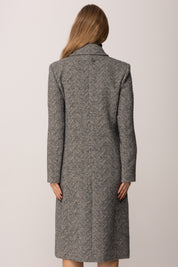 Patrizia Pepe Cappotto Monopetto con Tasconi 2O0215 A670 GRAY GREIGE