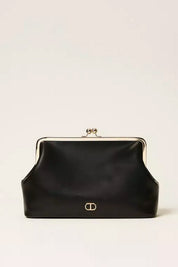 Twinset Clutch grande con tracolla 252TD8330 NERO