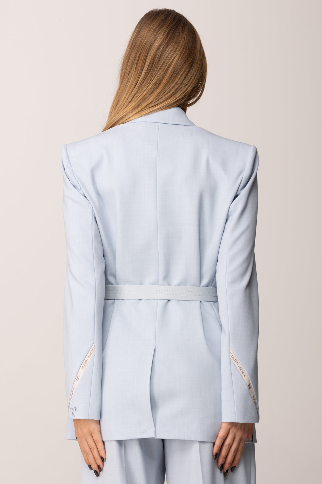 Elisabetta Franchi Completo Giacca e Pantalone con Fusciacca TP00257E2 STARLIGHT