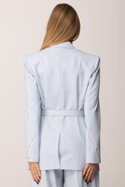 Elisabetta Franchi Completo Giacca e Pantalone con Fusciacca TP00257E2 STARLIGHT