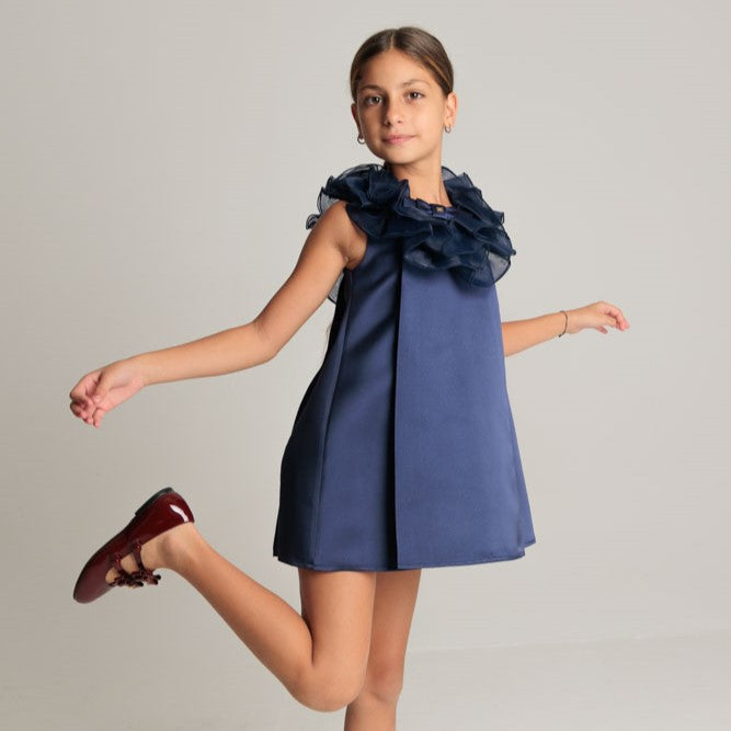 Elisabetta Franchi Bambina Bambina Costume Monospalla con Fiocco