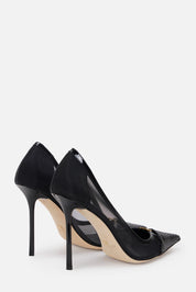 Elisabetta Franchi Decolleté In Rete con Dettagli Pitone NERO SA09B57E2