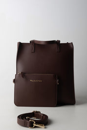 Manila Grace Felicia bag media con pochette B850EU BURGUNDY