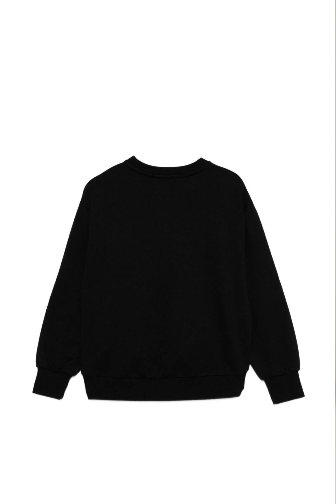 Elisabetta Franchi La mia Bambina Felpa con logo e fondo asimmetrico EFFE1580FF002.N000