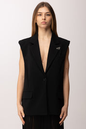 Aniye By Gilet over Bella 185015  BLACK :PE26