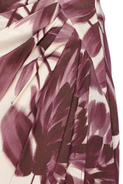 Twin-set Gonna Lunga a Portafoglio con Stampa Floreale 252TP2702 ST.DAHLIA WINETASTIN