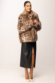 Aniye By Gonna longuette Carly effetto pelle 181334 BLACK :AI25