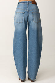 Pinko Jeans a Gamba Larga 103180-A2HG-PJE-lavaggio-chiaro