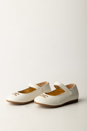 Elisabetta Franchi La Mia Bambina Ballerine con cinturino e logo F1A3-E0201-1733698- BURRO