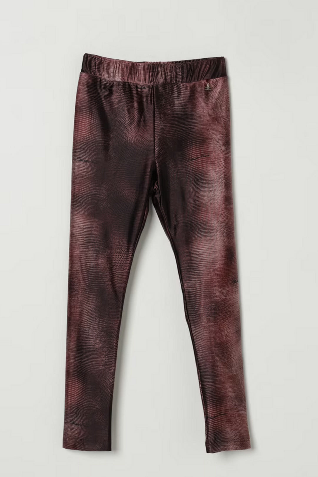 Elisabetta Franchi La mia Bambina Leggings in lycra stampa pitone EFPA3060LYE01.3021