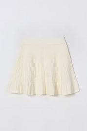 Elisabetta Franchi La mia Bambina Minigonna Svasata In Maglia con Strass EFGO193CFL040.0067