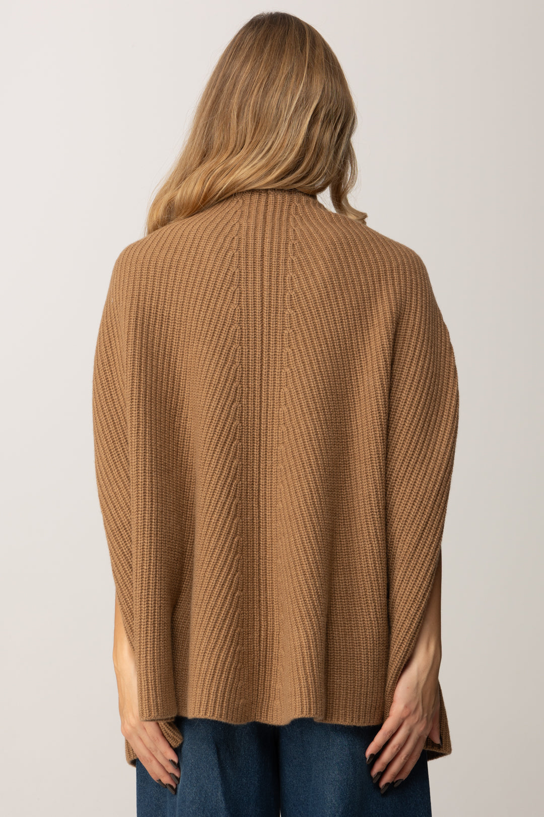 Twin-set Maglia a Mantella In Misto Lana 252TT3421 ALPACA