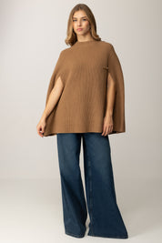 Twin-set Maglia a Mantella In Misto Lana 252TT3421 ALPACA