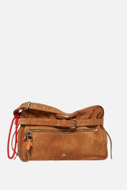 Aniye By Maxi Bag Santa In Pelle Scamosciata 1A5487 COGNAC