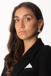 Patrizia Pepe Orecchini con Logo Fly CJ9340 M006 ACQUA GREY