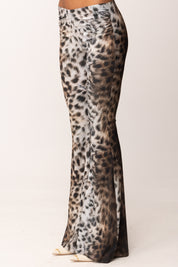 Aniye By Pantaloni flared Nadice stampati 181293 HYENA :AI25