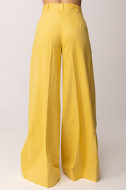 Twinset Pantaloni in misto lino con lurex 261AT2073 ARGAN LUREX