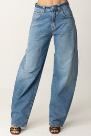Pinko Jeans a Gamba Larga 103180-A2HG-PJE-lavaggio-chiaro 