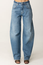 Pinko Jeans a Gamba Larga 103180-A2HG-PJE-lavaggio-chiaro