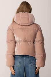 Elisabetta Franchi Piumino Corto In Velluto SUNRISE PI82D56E2