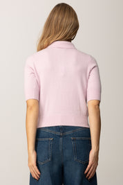Twin-set Polo In Maglia 252TT3182 PINK LAVENDER