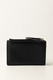 Manila Grace Portacarte piccolo con zip B819EU NERO:PE25