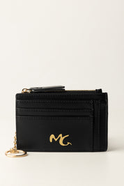 Manila Grace Portacarte piccolo con zip B819EU NERO:PE25