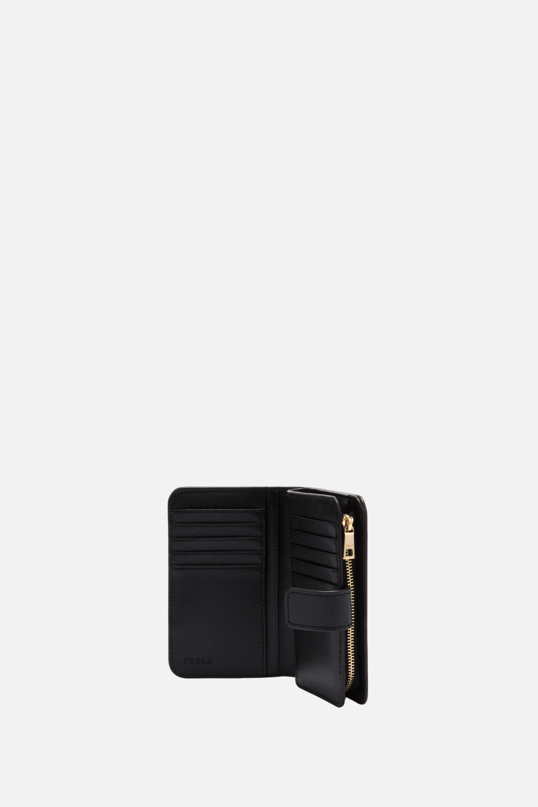 Furla Portafoglio Compatto In Pelle con Patta e Bottone WP00314 ARE000 1007 O6000