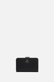Furla Portafoglio Compatto In Pelle con Patta e Bottone WP00314 ARE000 1007 O6000