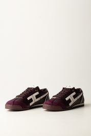 Sneakers In Pelle con Dettaglio Logo
