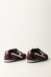 Sneakers In Pelle con Dettaglio Logo