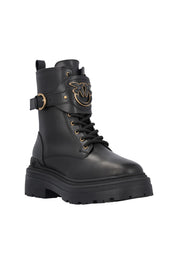 Anfibi con Cinturino Logato Frontale