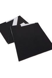 Pinko Sciarpa con Logo Lettering In Misto Lana 105988 A2Z5 ZZ2 NERO/BIANCO