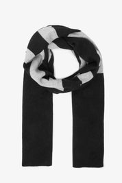 Pinko Sciarpa con Logo Lettering In Misto Lana 105988 A2Z5 ZZ2 NERO/BIANCO