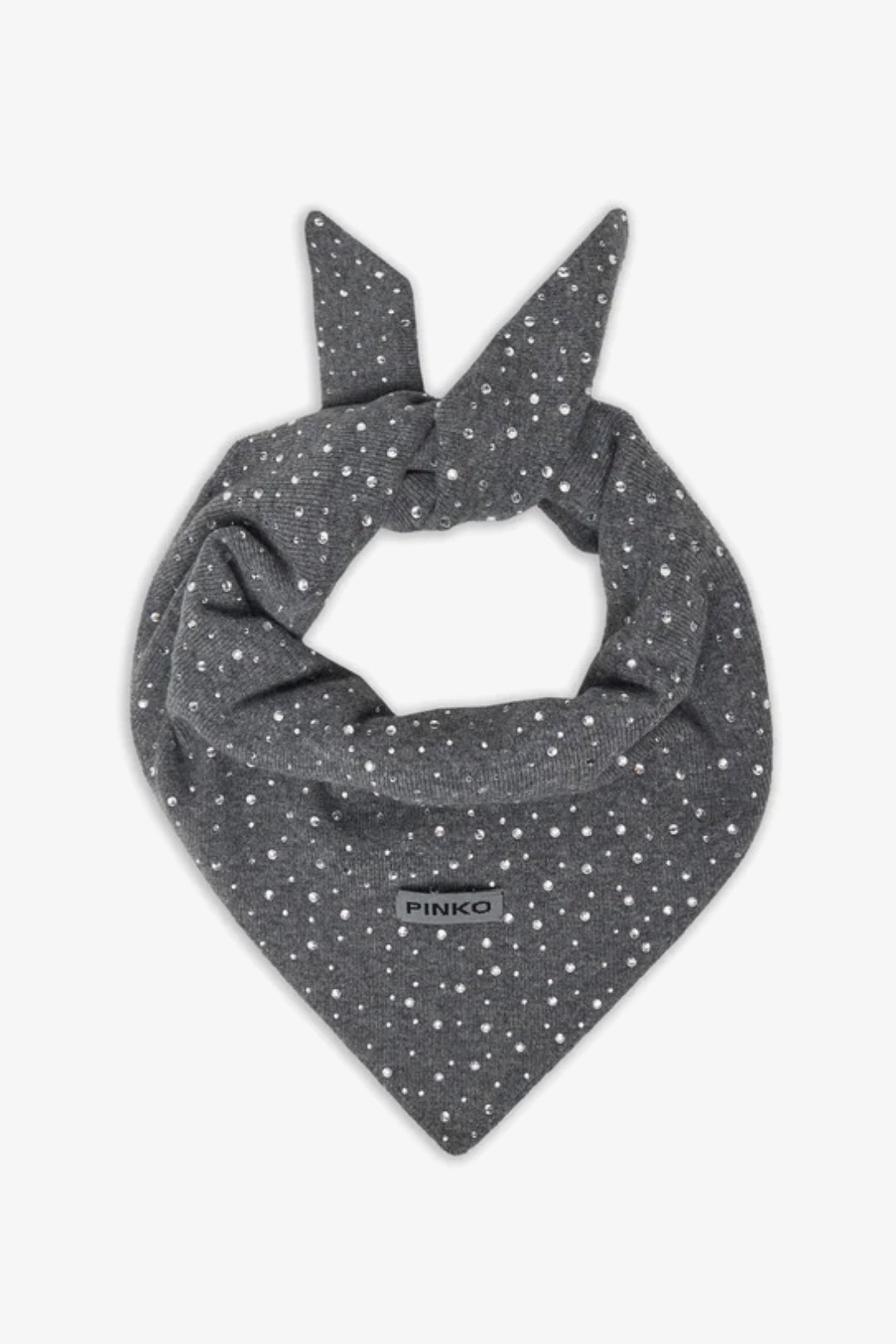 Pinko Sciarpa in lana con cristalli 106001 A2Z8 I12