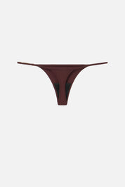 Elisabetta Franchi Slip In Jersey con Logo Strass MERLOT SM00158E2